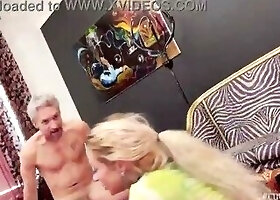 Slut Deepthroating A Big Dick While Fisting Her Ass