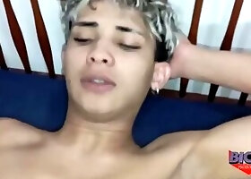 I made my stepmother cum on my dick.
