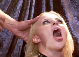 Redhead and blonde in hardcore double penetration movie