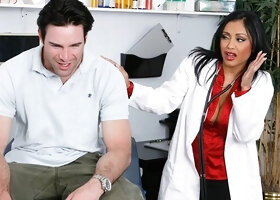 Doctor Priya Rai examines