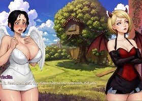 Cartoon fantasy, milf anal
