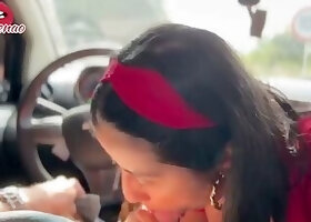 EXHIBITIONISM - It makes me want to show my tits and suck the driver's dick on the highway