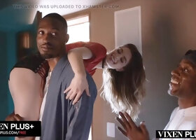 Molly Little Gangbanged by Six BBCs in Hollywood Cash