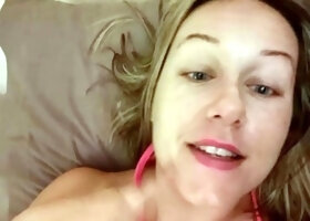 Ex wifey blonde homemade solo masturbation fun