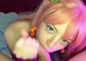 Bambi Bluu - Cuck Joi Blowjob Voiceover Sph Pov