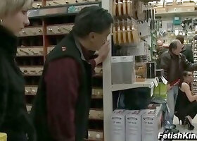 Lindy Lane Gagged Naked In A Hardware Store With John Henry And Princess Donna